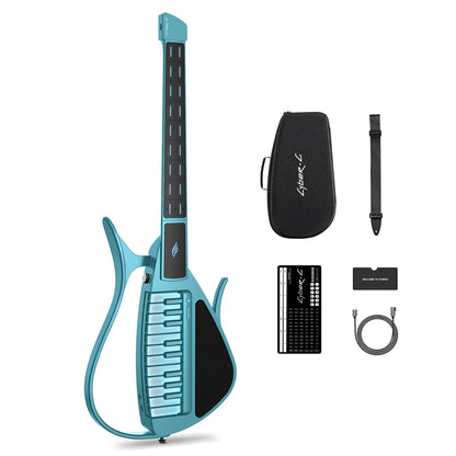 ENYA Cyber-G (Keyboard Model) Stringless Smart Electric Guitar - Blue