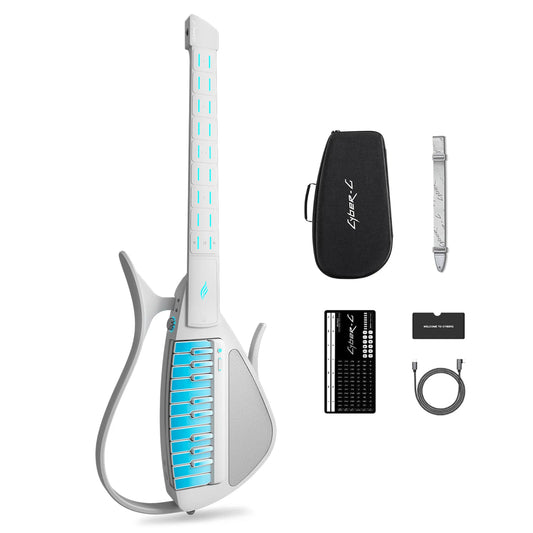 ENYA Cyber-G (Keyboard Model) Stringless Smart Electric Guitar  - White