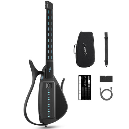 ENYA Cyber-G (Pick Model) Stringless Smart Electric Guitar - Black