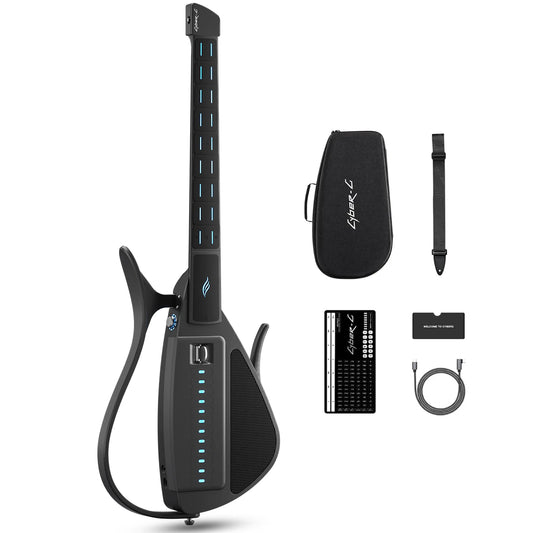 ENYA Cyber-G (Pick Model) Stringless Smart Electric Guitar - Black