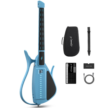 ENYA Cyber-G (Pick Model) Stringless Smart Electric Guitar - Blue