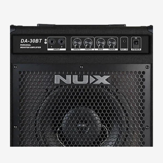 NUX DA-30BT Bluetooth Personal Monitor Amplifier Drum Bass Keyboard Amp Speaker ( DA30BT DA30 DA30-BT )