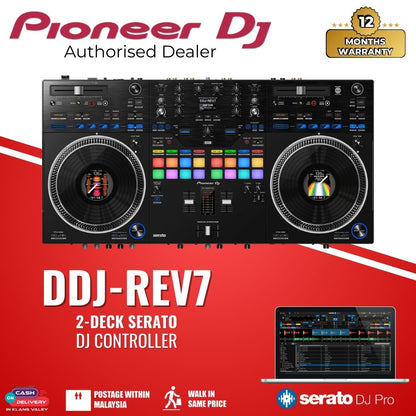 Pioneer DJ DDJ-REV7 2-deck Serato DJ Controller
