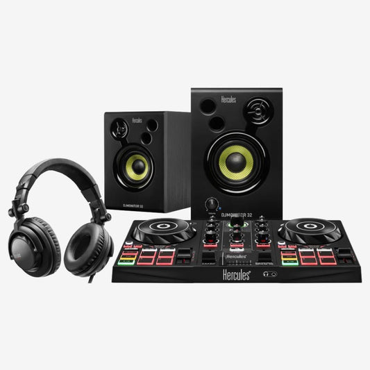 Hercules DJ DJLearning Kit - Complete DJ System for Beginners ( Beginner DJ Learning Kit )