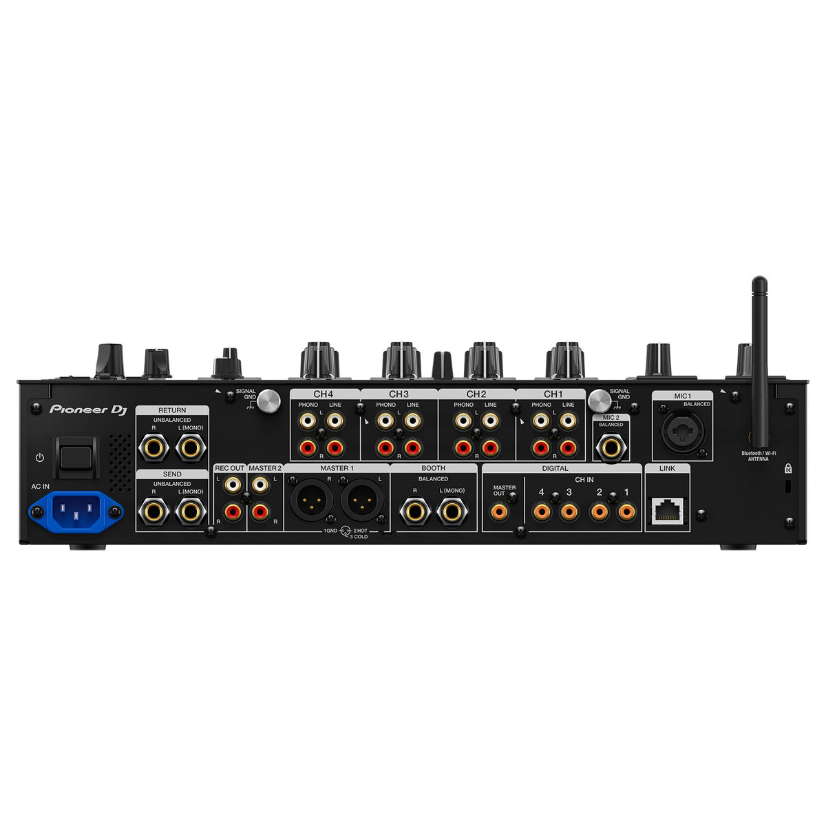 Pioneer DJ DJM-A9 | 4-Channel Professional DJ Mixer with 32-Bit Sound ...