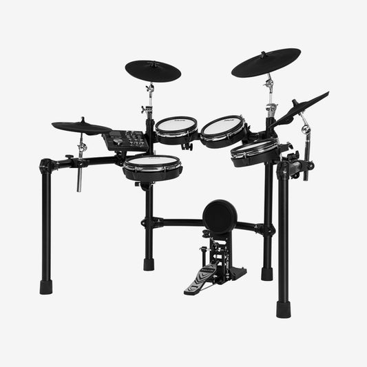 NUX DM-7 5-Piece Digital Electronic Drum Set with Mesh Head (DM7 DM 7)