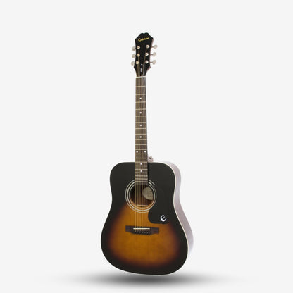 EPIPHONE DR-100 Songmaker 41 inch Dreadnought Acoustic Guitar - Vintage Sunburt ( DR100 / DR 100 / SB )