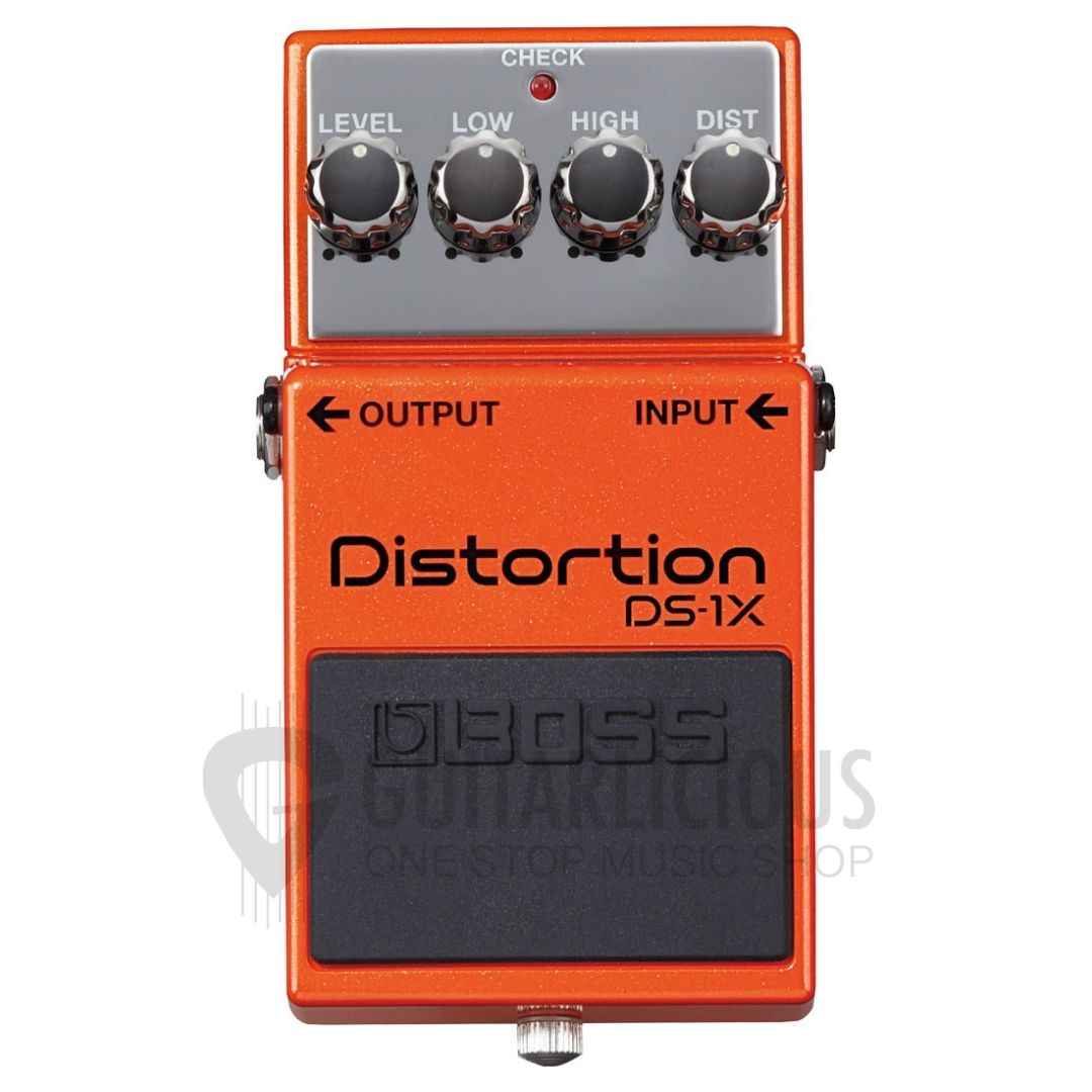 BOSS DS-1X Distortion Guitar Effects Pedal