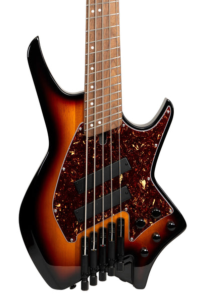 HILS NEXT HNB5-5 String Multi-Scale Bass w Fanned Frets - Sunburst