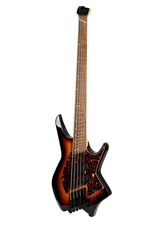 HILS NEXT HNB5-5 String Multi-Scale Bass w Fanned Frets - Sunburst