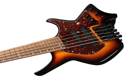 HILS NEXT HNB5-5 String Multi-Scale Bass w Fanned Frets - Sunburst