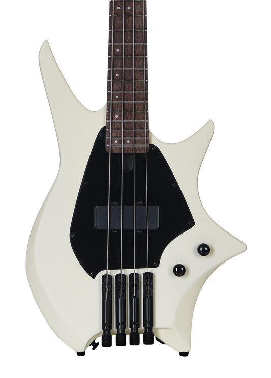 HILS NEXT HNB3 - Short Scale Headless Bass - Satin Ivory