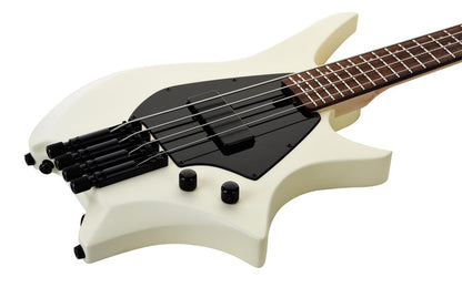 HILS NEXT HNB3 - Short Scale Headless Bass - Satin Ivory