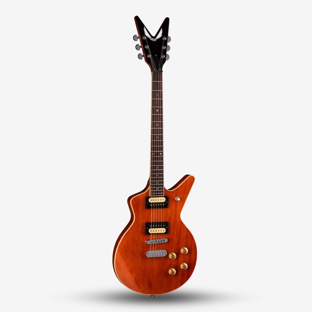 Dean Cadillac 1980 Gloss Natural Mahogany Electric Guitar (2)