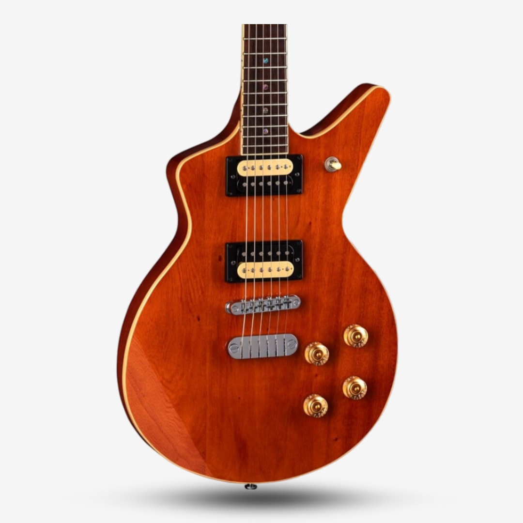Dean Cadillac 1980 Gloss Natural Mahogany Electric Guitar (3)