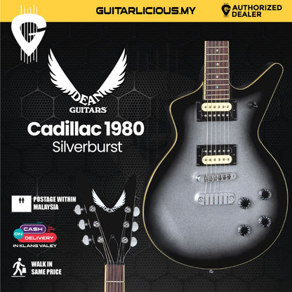 Dean Cadillac 1980 Silverburst Electric Guitar