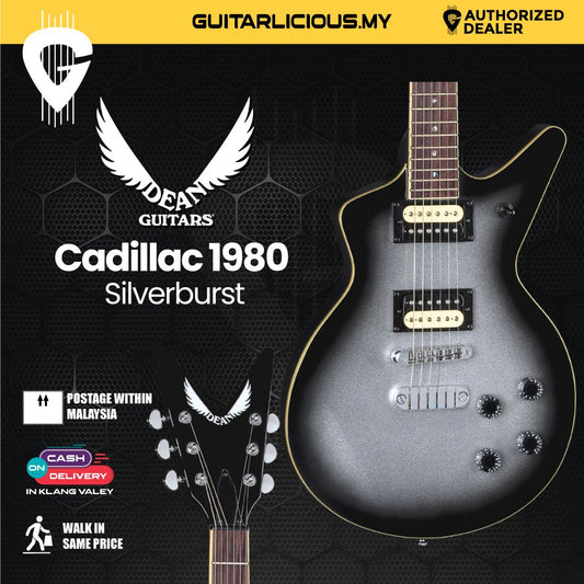 Dean Cadillac 1980 Silverburst Electric Guitar