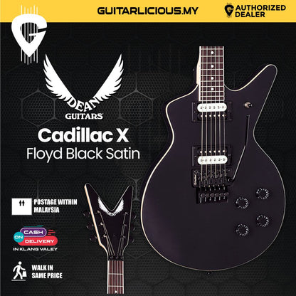 Dean Cadillac X Floyd Black Satin