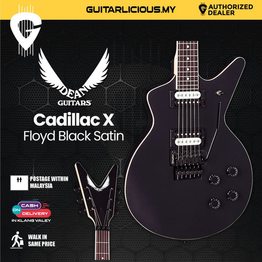 Dean Cadillac X Floyd Black Satin