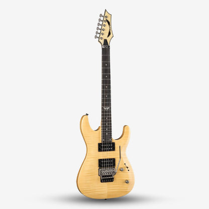 Dean Custom 350 Flame Maple Top Floyd Rose Gloss Natural
