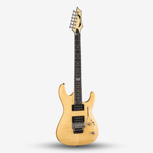 Dean Custom 350 Flame Maple Top Floyd Rose Gloss Natural