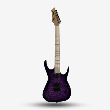 Dean Exile Jon Donais Trans Purpleburst Electric Guitar (2)