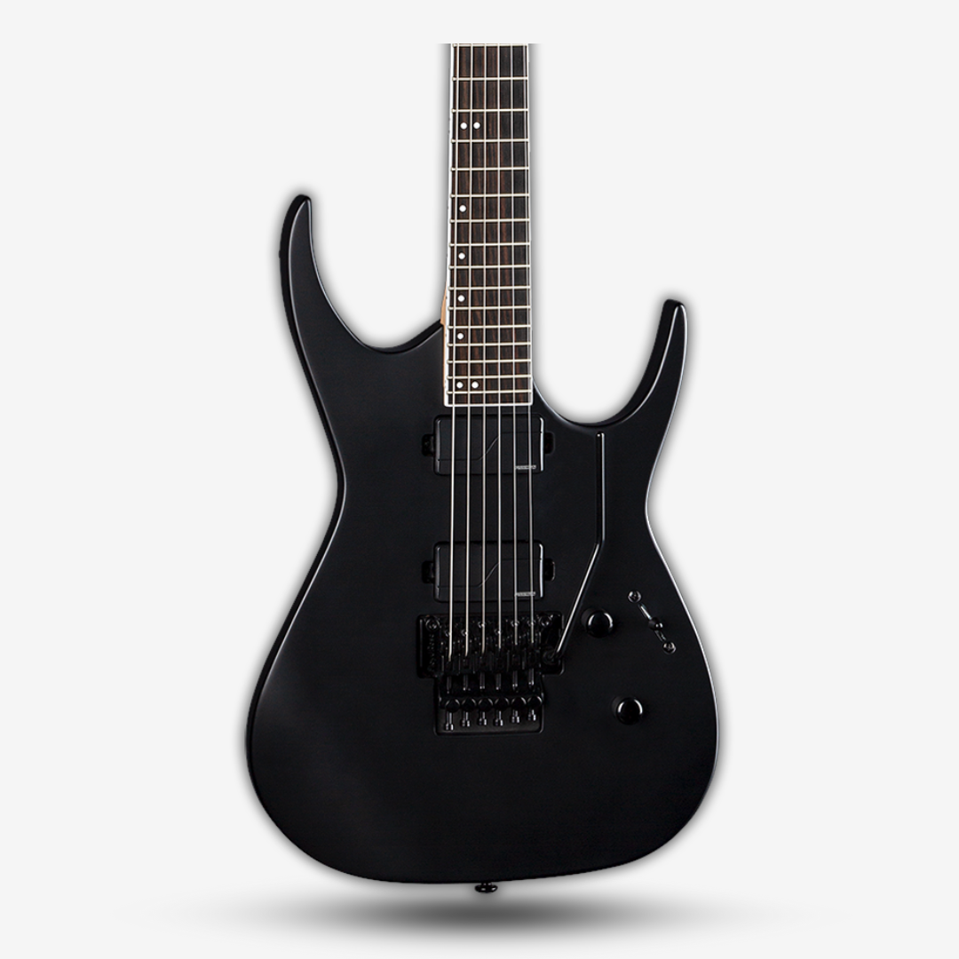Dean Exile Select Floyd Fluence Electric Guitar Black Satin (3)