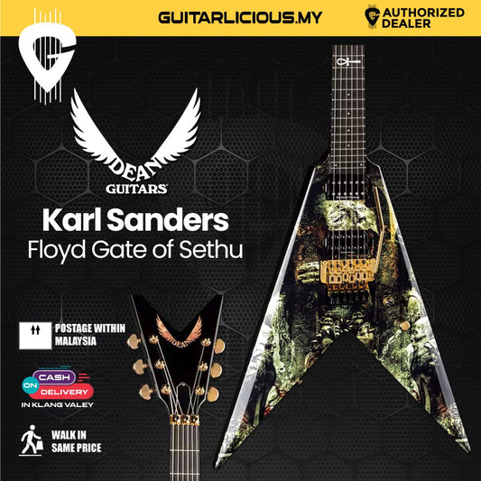Dean Karl Sanders V Floyd Gate of Sethu Electric Guitar