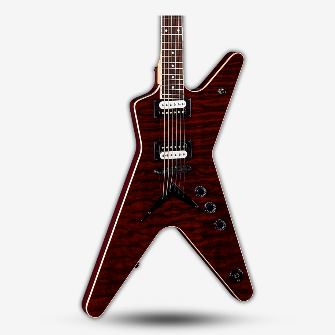 Dean MLX Quilt Maple Electric Guitar Scary Cherry (3)