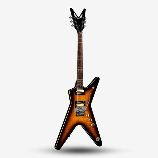 Dean ML 79 Flame Maple Floyd Electric Guitar Trans Brazilia (2)