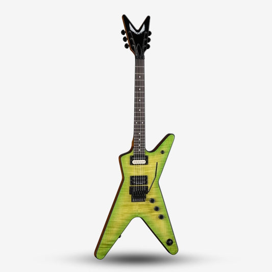 Dean ML 79 Floyd Flame Top Duncans Electric Guitar Slime (2)