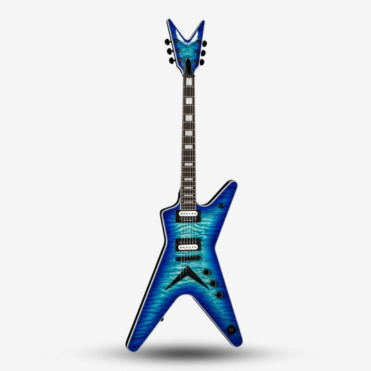 Dean ML Select Quilt Top Electric Guitar Ocean Burst (2)