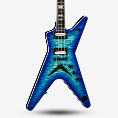 Dean ML Select Quilt Top Electric Guitar Ocean Burst (3)