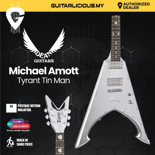 Dean Michael Amott Tyrant Tin Man Electric Guitar