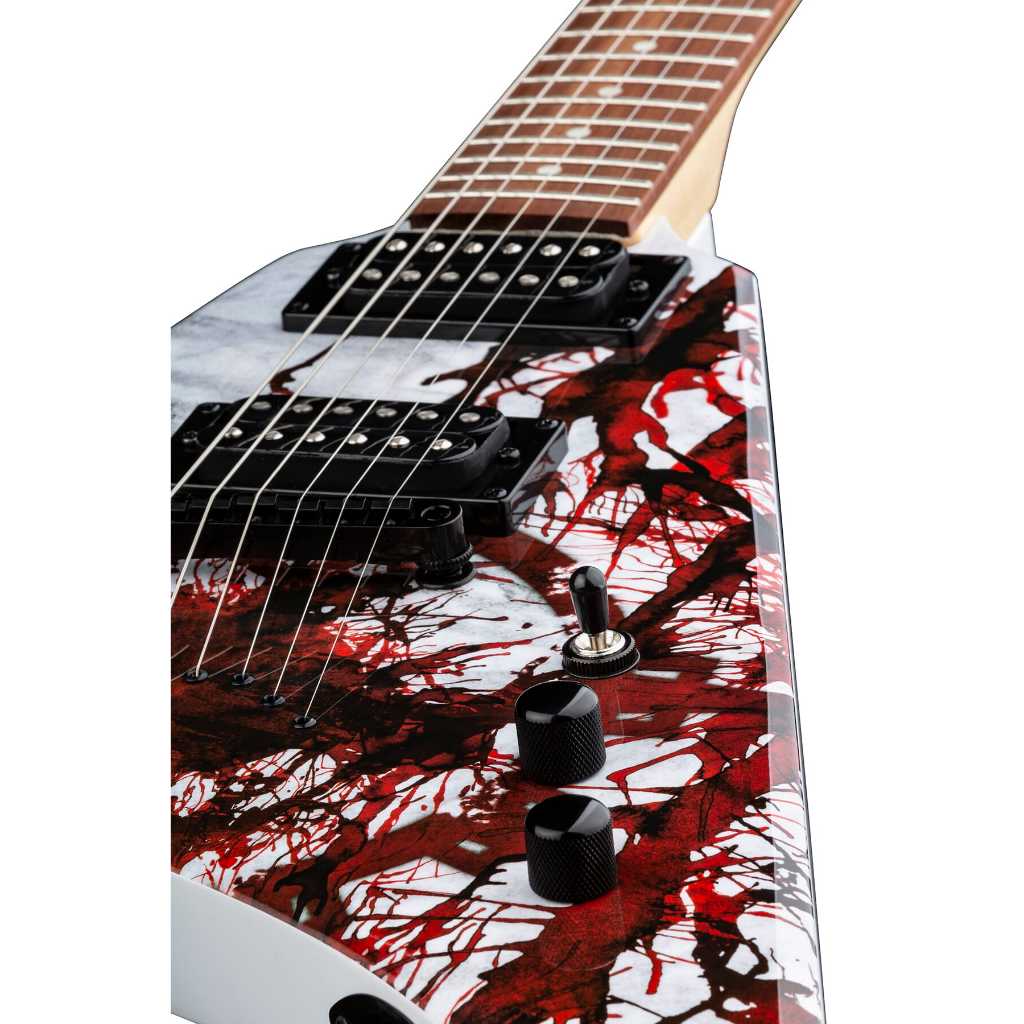 Dean Michael Amott Tyrant X Splatter Electric Guitar – GUITARLICIOUS