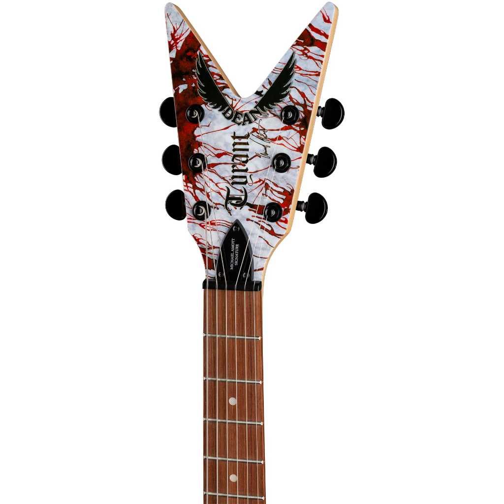 Dean Michael Amott Tyrant X Splatter Electric Guitar – GUITARLICIOUS