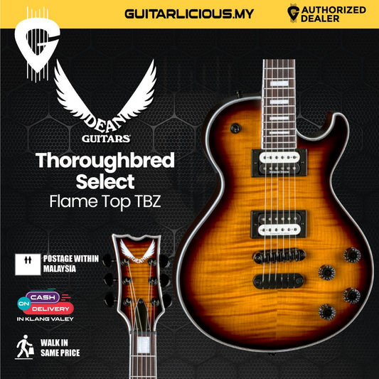 Dean Thoroughbred Select Flame Top Trans Brazilia (TBZ)