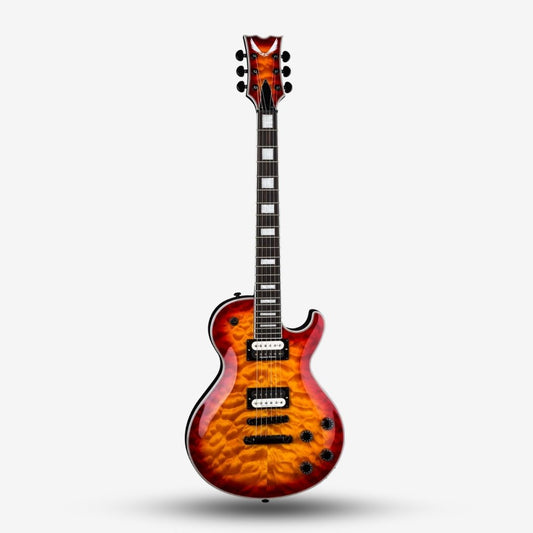 Dean Thoroughbred Select Quilt Top Tiger Eye Cherry Sunburst (TCS) (2)
