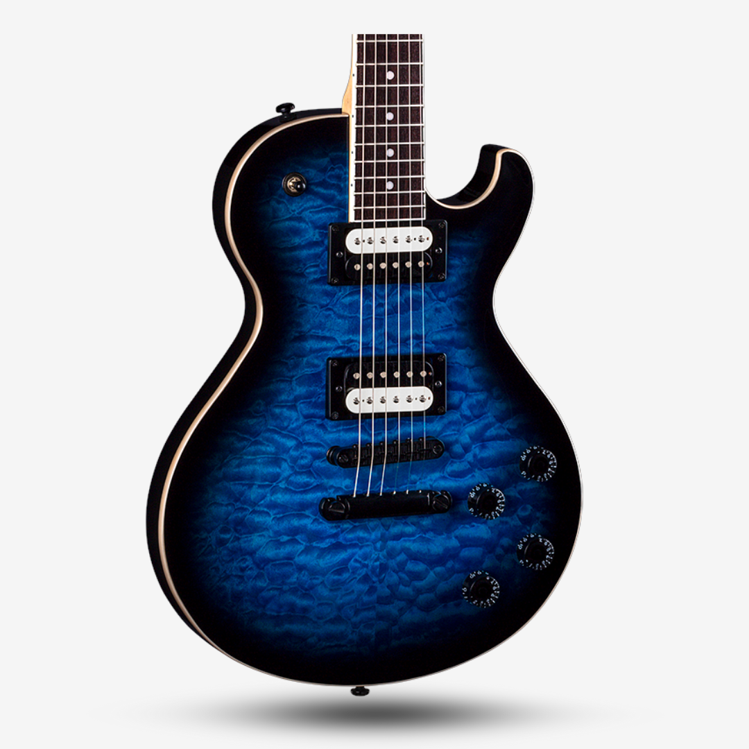 Dean Thoroughbred X Quilt Maple Electric Guitar Trans Black Burst (TBB) (3)
