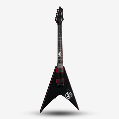 Dean Vengeance Greg Tribbett Black Satin Electric Guitar (2)