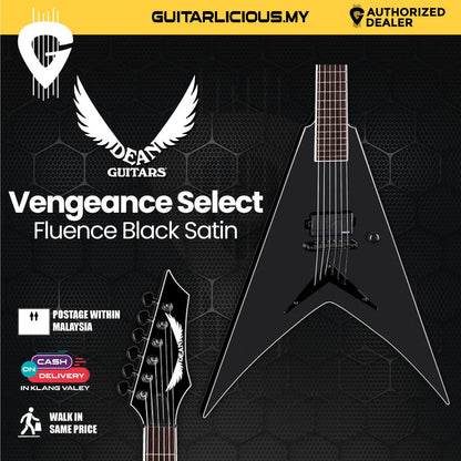 Dean Vengeance Select Fluence – Black Satin