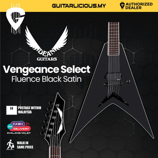 Dean Vengeance Select Fluence – Black Satin