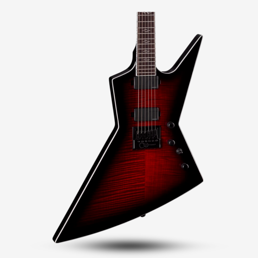 Dean Zero Select Evertune Fluence Black Cherry Burst (BCB) (3)