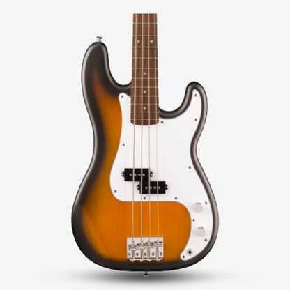 Squier Debut Series Precision Bass Guitar, Laurel FB - 2-Color Sunburst