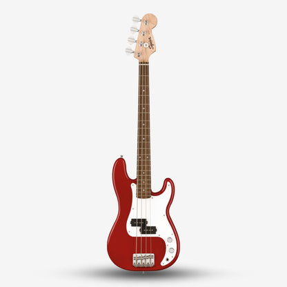 Squier Debut Series Precision Bass Guitar, Laurel FB - Dakota Red