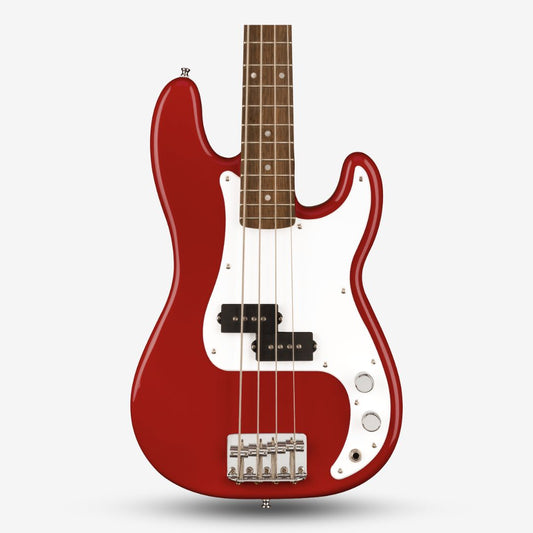 Squier Debut Series Precision Bass Guitar, Laurel FB - Dakota Red