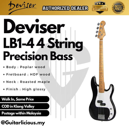Deviser LB1-4 4 String Precision Bass - ( LB1-4 , LB1 4 )