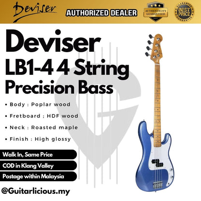 Deviser LB1-4 4 String Precision Bass - ( LB1-4 , LB1 4 )