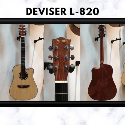 Deviser 41 inch Acoustic Guitar with Armrest - All Natural ( L-820A / L820A / L 820 )