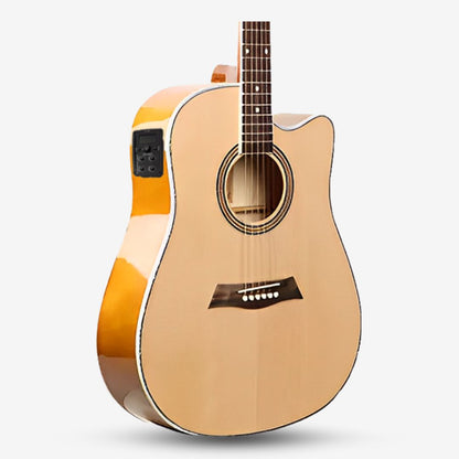 Deviser 41 inch Semi Acoustic Guitar with 4 band EQ / Pick Up (L-806 / L806 / L806EQ)